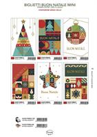 CECAMI BIGLIETTI NATALE MINI 48PZ NA50190BN/48