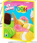 TINTA UNITA DOH BOX 4SALSICCIOTTI+ACCESSORI ICECREAM 62609 (ex62608)