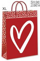 CROMO SHOPPER LOVE XL 47X33 6PZ SH.9617XL