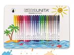 TINTA UNITA PENNARELLI BRUSH BI-PUNTA METAL BOX 24PZ 63403