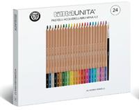 TINTA UNITA NUOVI PASTELLI ACQUERELLABILI 24PZ 63406