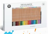 TINTA UNITA NUOVI PASTELLI ACQUERELLABILI 36PZ 63407