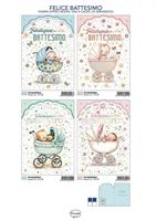 CECAMI FELICE BATTESIMO BIGLIETTO 12PZ FE10209FB/12
