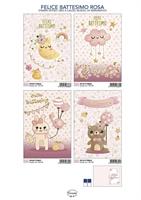 CECAMI FELICE BATTESIMO FEMMINA BIGLIETTO 12PZ FE10171FB/12