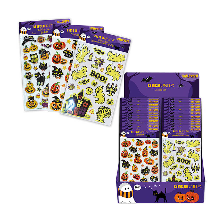 TINTA UNITA 26 HALLOWEEN SET STICKERS EXPO 24PZ 63557