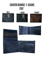 COVERI PORTAFOGLIO UOMO RANGE 1 EFFETTO JEANS 292