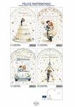 CECAMI FELICE MATRIMONIO BIGLIETTO 12PZ FE10212FM/12