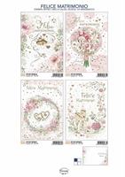 CECAMI FELICE MATRIMONIO BIGLIETTO 12PZ FE10218FM/12
