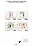 CECAMI FELICE MATRIMONIO BIGLIETTO PORTASOLDI 12PZ FE10205PS/12