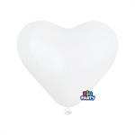 BIG PARTY PALLONCINI CUORE MEDIUM 8PZ BIANCO 71145