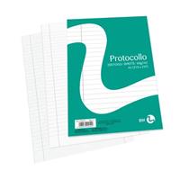 BM FOGLI PROTOCOLLO PACCO 200FG RIG.C 91091