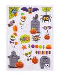 CARNIVAL HALLOWEEN STICKERS IN RILEVO FANTASMINI 19832