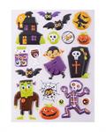 CARNIVAL HALLOWEEN STICKERS IN RILEVO MOSTRICIATTOLI 19833