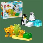 LEGO DUPLO TOWN FAMIGLIE DI ANIMALI:PINGUINI E LEONI 10442