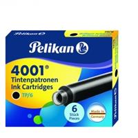 PELIKAN CARTUCCE STILO TP.6 4001 NERO