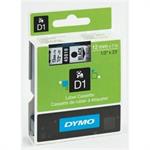 DYMO NASTRO ETICHETTATRICE 12X7 S0720500 NERO TRASPARENTE