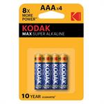 KODAK PILE ALKALINE MINISTILO AAA BLISTER X4 KB0200