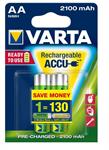 VARTA PILE AA STILO RICARICABILI 2PZ 56706