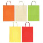 SADOCH SHOPPER IN CARTA COLOR 22X27X10 25PZ COLORI CHIARI SDF22LIT