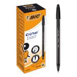 BIC BIRO CRISTAL EXACT BOX 20PZ 992603 NERO