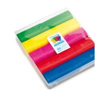 SACCHETTI MANICO FAGIOLO 32X55 5ROTOLI 5COLORI 125PZ 100501270***